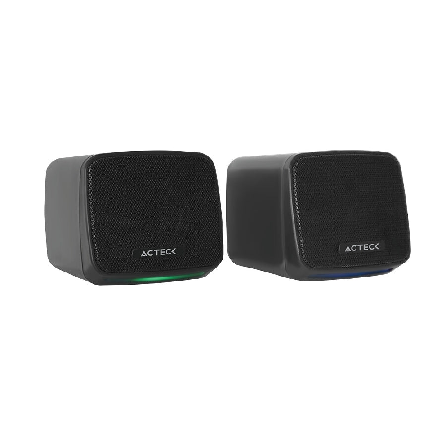 BOCINAS ACTECK / ELANT CUBE AS430 / ALAMBRICA / USB / NEGRO / AC-935265 BOCINAS ACTECK / ELANT CUBE AS430 / ALAMBRICA / USB / NEGRO / AC-935265
